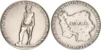 3. Reich Silber-Medaille Deutsch die Saar immerdar -