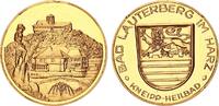 Deutschland / Harz - Bad Lauterberg Goldmedaille - Neuerer Städte Dukat Kneip Heilbad -