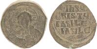 Antike / Byzanz / Anonym Anonymer Follis, Klasse A3 Byzanz Anonymer Follis, Klasse A3, Basilius II., Constantinus VIII. -