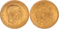 Österreich 10 Corona Gold Franz Joseph I. spätere Neuprägung -