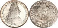 1 Taler Silber 1718/1977 Braunschweig Calenberg-Hannover Nachprägung Georg I. König von Großbritannien PP