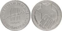Deutschland / Polen / Getto Litzmannstadt 10 Mark (mit Echtheitszertifikat) Aluminium -