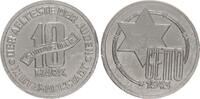 Deutschland / Polen / Getto Litzmannstadt 10 Mark (mit Echtheitszertifikat) Aluminium -