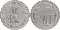 Deutschland / Polen / Getto Litzmannstadt 10 Mark (mit Echtheitszertifikat) Aluminium -