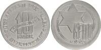 Deutschland / Polen / Getto Litzmannstadt 10 Mark (mit Echtheitszertifikat) Aluminium -