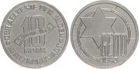 Deutschland / Polen / Getto Litzmannstadt 10 Mark (mit Echtheitszertifikat) Aluminium -
