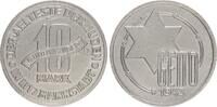 Deutschland / Polen / Getto Litzmannstadt 10 Mark (mit Echtheitszertifikat) Aluminium aus dem New Yorker Lot -