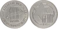 Deutschland / Polen / Getto Litzmannstadt 10 Mark (mit Echtheitszertifikat) Aluminium aus dem New Yorker Lot -