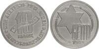 Deutschland / Polen / Getto Litzmannstadt 10 Mark (mit Echtheitszertifikat) Aluminium aus dem New Yorker Lot -