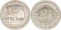USA 1 Dollar 200 Jahre Verfassung der Vereinigten Staaten Silber -