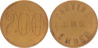 Kolonien / China / Kiautschou 200 Pfennig Schiffsgeld der SMS Emden seltenes Numinal -