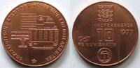 Franz Kratochwil Kupfermedaille 10 Jahre FGN Numismatik Hoyerswerda, -