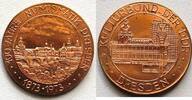 DDR Kupfermedaille 1000 Jahre Numismatik Dresden, Kulturbund der DDR -