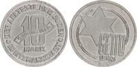 Deutschland / Polen / Getto Litzmannstadt 10 Mark (mit Echtheitszertifikat) 1943 aus dem New Yorker Lot Variante mit dickem Punkt auf dem Stern s...