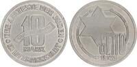 Deutschland / Polen / Getto Litzmannstadt 10 Mark (mit Echtheitszertifikat) 1943 aus dem New Yorker Lot Variante mit dickem Punkt auf dem Stern s...