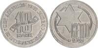 Deutschland / Polen / Getto Litzmannstadt 10 Mark (mit Echtheitszertifikat) Aluminium -