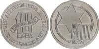 Deutschland / Polen / Getto Litzmannstadt 10 Mark (mit Echtheitszertifikat) Aluminium -