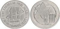 Deutschland / Polen / Getto Litzmannstadt 10 Mark (mit Echtheitszertifikat) Aluminium -