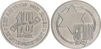 Deutschland / Polen / Getto Litzmannstadt 10 Mark (mit Echtheitszertifikat) Aluminium -