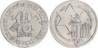 Deutschland / Polen / Getto Litzmannstadt 10 Mark (mit Echtheitszertifikat) Aluminium -