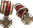 Kaiserreich Orden Ehrenkreuz für Frontkämpfer mit Schwerter mit Band Hersteller 2 R. V. Pforzheim -