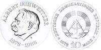 DDR 10 Mark Silber Albert Schweitzer Arzt und Philosoph -