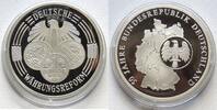 BRD Silbermedaille Deutsche Währungsreform, 50 Jahre BRD -