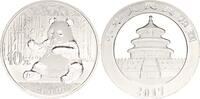 China 10 Yuan 30 g Panda Himmelstempel -