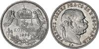 RDR - Österreich Ungarn - Habsburger 5 Korona Silber Kaiser Franz Joseph I. -