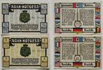 Wiesbaden, Hessen 1/2, 1 Mark Dr. Freytag, Souveräner Aran, Notgeld -