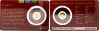 Gabun 1000 Francs Gold Springbock 0,5g -