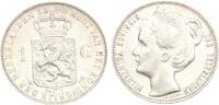 Niederlande 1 Gulden Niederlande 1 Gulden 1898, Silber Wilhelmina -