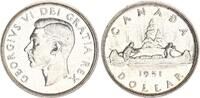 Kanada 1 Dollar George VI. Silber -