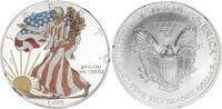 USA 1 Dollar American Eagle Liberty 1oz Silber Coloriert Herbst -