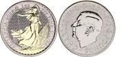 England 2 Pounds Britannia Golden Enigma Edition 1oz Silber -