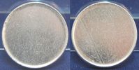 DDR 2 M Rohling DDR, Fehlprägung: 2 M-Rohling in Aluminium, J.1516 - noch unbeprägt !!!
