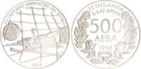 Bulgarien 500 Leva Silber XV. Fußball-WM -