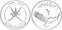 Oman 2½ Rials Silber 25-jähriges Jubiläum - World Wildlife Fund -