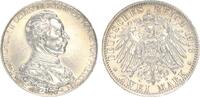 Deutsches Kaiserreich - Preußen 2 Mark Silber Wilhelm II. - 25 jähriges Regierungsjubiläum -