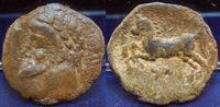 Antikes Griechenland/Nordafrika Numidien AE 27 Numidien AE 27 Masinissa oder Micipsa 203-118 v.Chr.