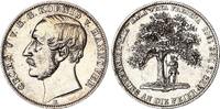 Braunschweig Calenberg Hannover 1 Taler Silber Georg V. (1851-1866), Upstalsboom - selten! -