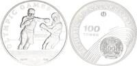 Kasachstan 100 Tenge Silber XXIX Olympische Sommerspiele, Peking 2008-Boxen -
