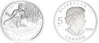 Kanada 5 Dollar 1oz Silber Auf die Fußballweltmeisterschaft in Deutschland -