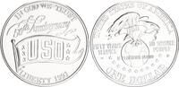USA 1 Dollar Silber 50th Anniversary USO -