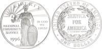 USA 1 Dollar Silber National Community Service -