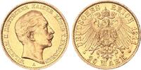 Preußen 20 Mark Gold Wilhelm II. J.252 -