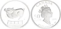 Kanada 50 Cent Silber Folklore And Legends Das widerspenstige Schwein -