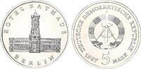 Deutschland - DDR 5 Mark Rotes Rathaus Berlin -