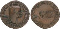 Antike / Römische Kaiserzeit / Germanicus As Germanicus As TI CLAVDIUS CAESAR AVG GERM PMTRP IMP PP um SC(unter Claudius)