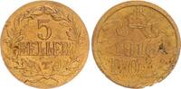 Kolonien Deutsch-Ostafrika 5 Heller Deutsch-Ostafrika 5 Heller J.723a 5,04 g, ss modifierter Stempel